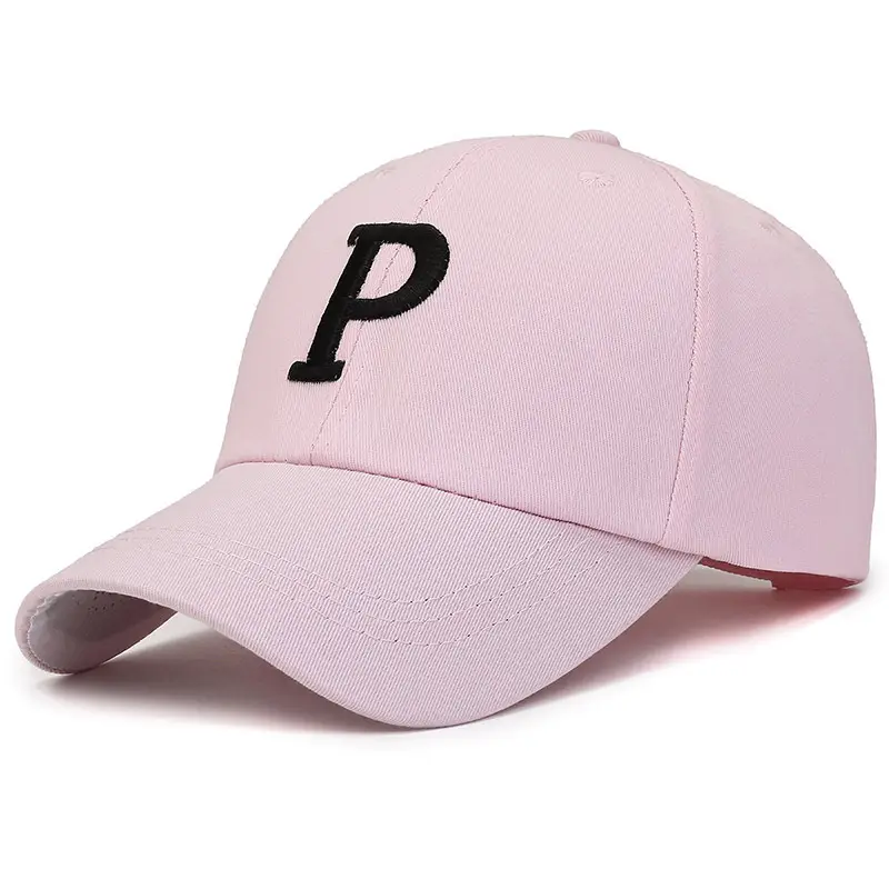 Women Yellow P Cap Wholesale Baseball Cap - Image 27