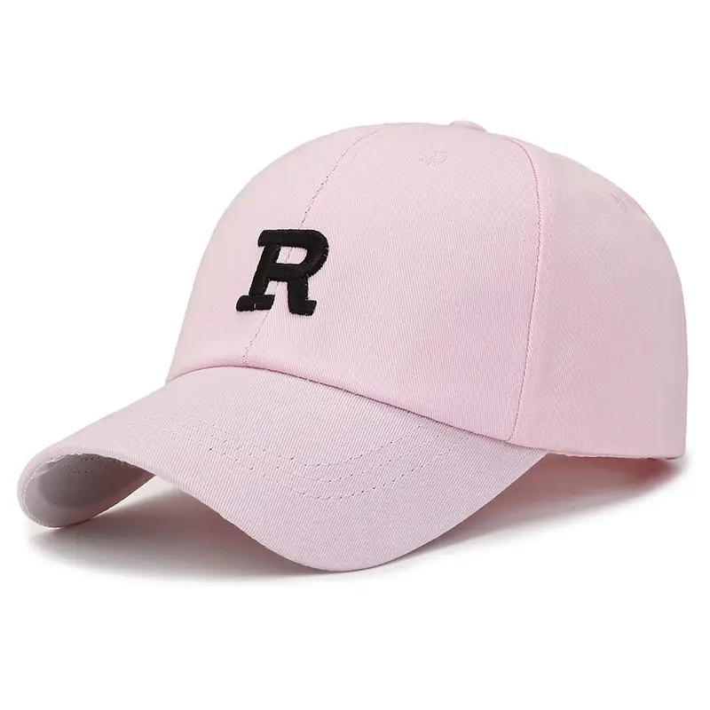 Women Yellow P Cap Wholesale Baseball Cap - Image 6
