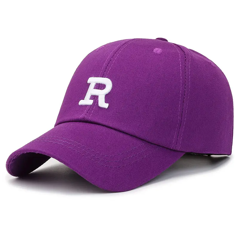 Women Yellow P Cap Wholesale Baseball Cap - Image 7