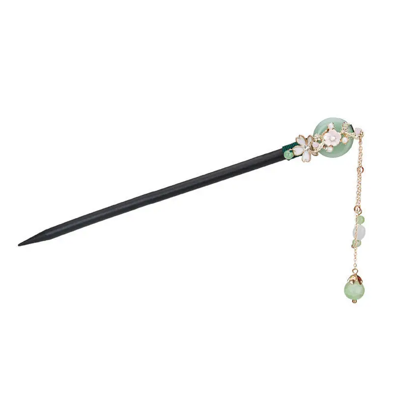 Chinese-style Cheongsam Hairpin with Tassel Ornament - Image 22