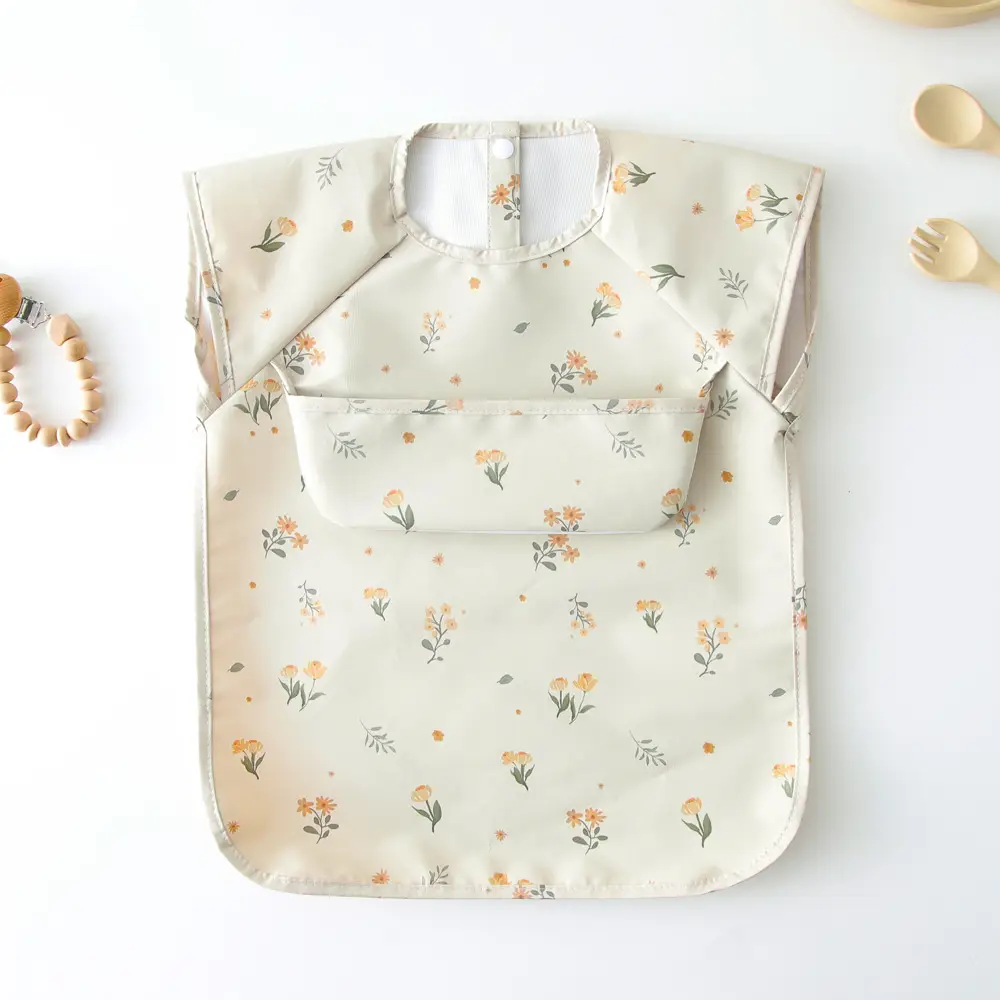 Baby Bib with Cute Print for Feeding & Drying - Image 12