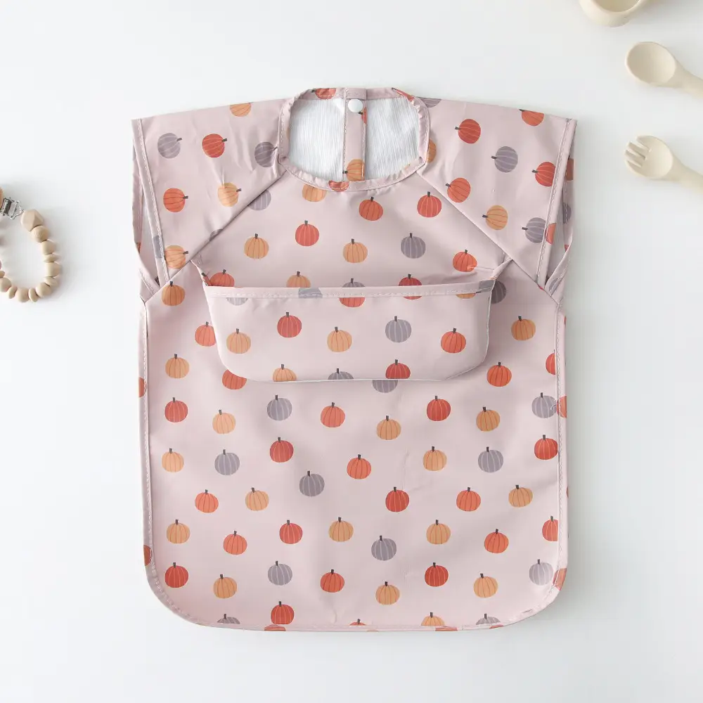 Baby Bib with Cute Print for Feeding & Drying - Image 13