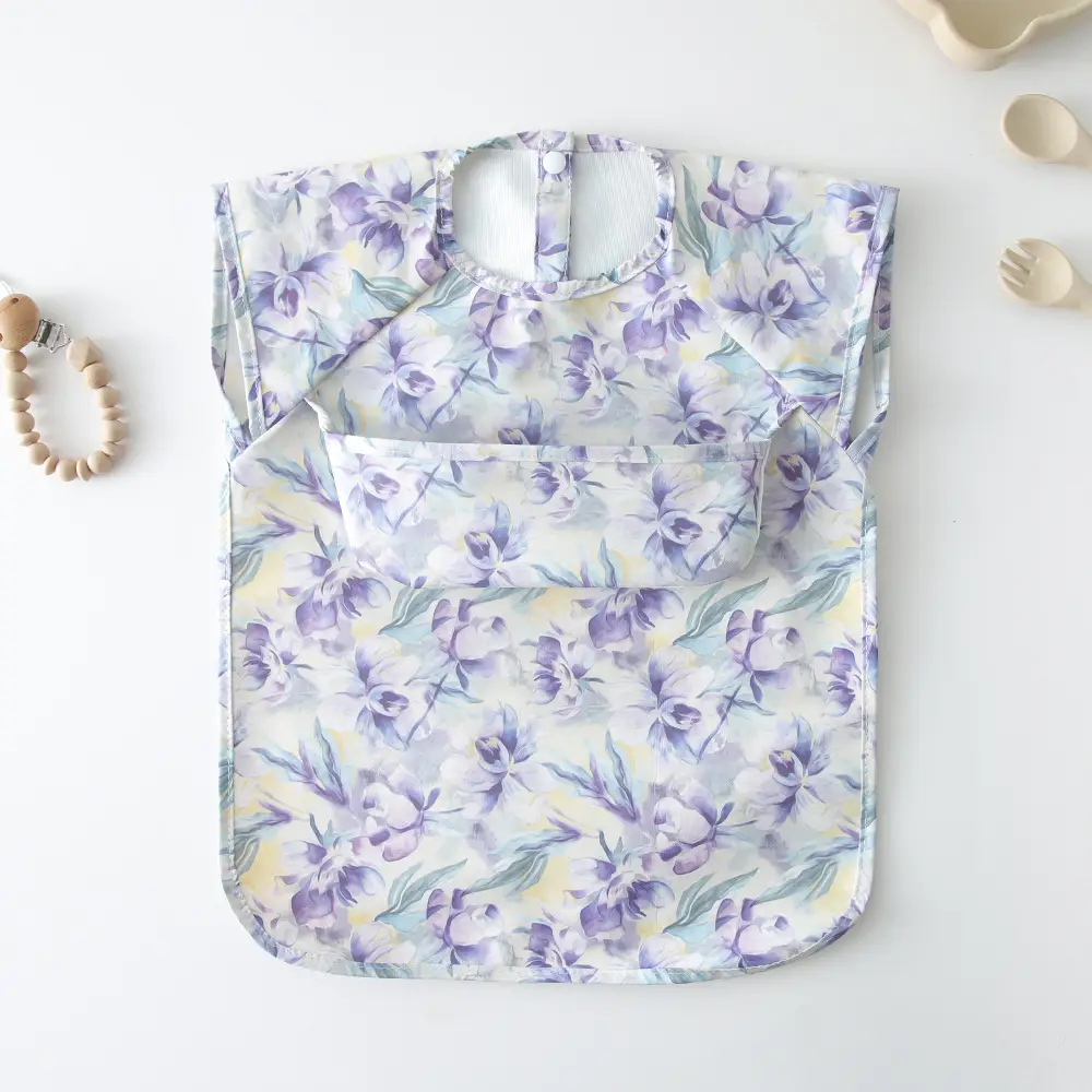 Baby Bib with Cute Print for Feeding & Drying - Image 18