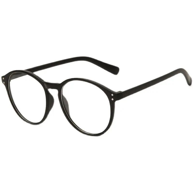 Women's Anti-Blue Light Glasses Rose Gold Round Frame - Image 7