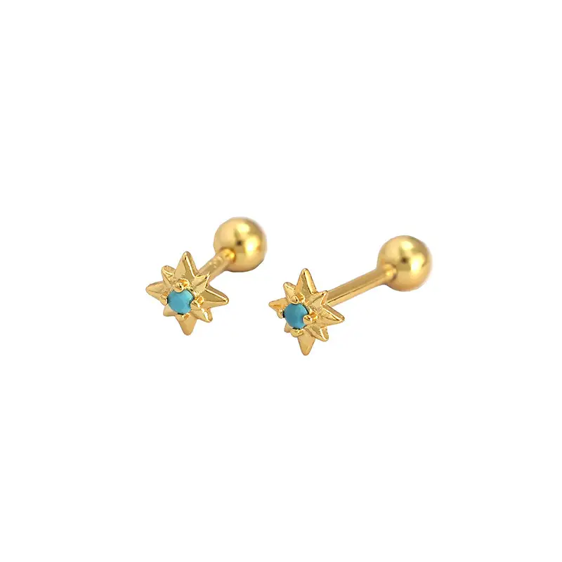 S925 Silver Star Earrings for Women - Image 15