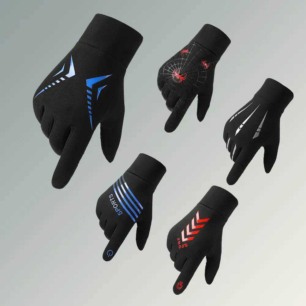 Men's Windproof Waterproof Gloves for Cycling, Motorcycles, Winter Use - Image 21