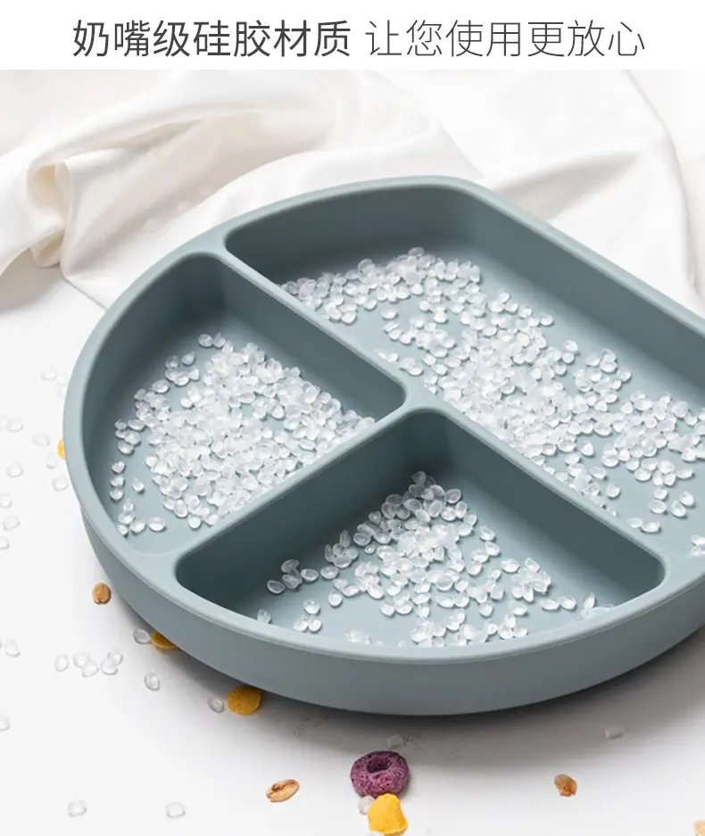 Pink Silicone Tableware Set for Kids & Adults — feature 4