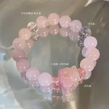 Chinese Style White Shell Lily Bracelet for Women — feature 14