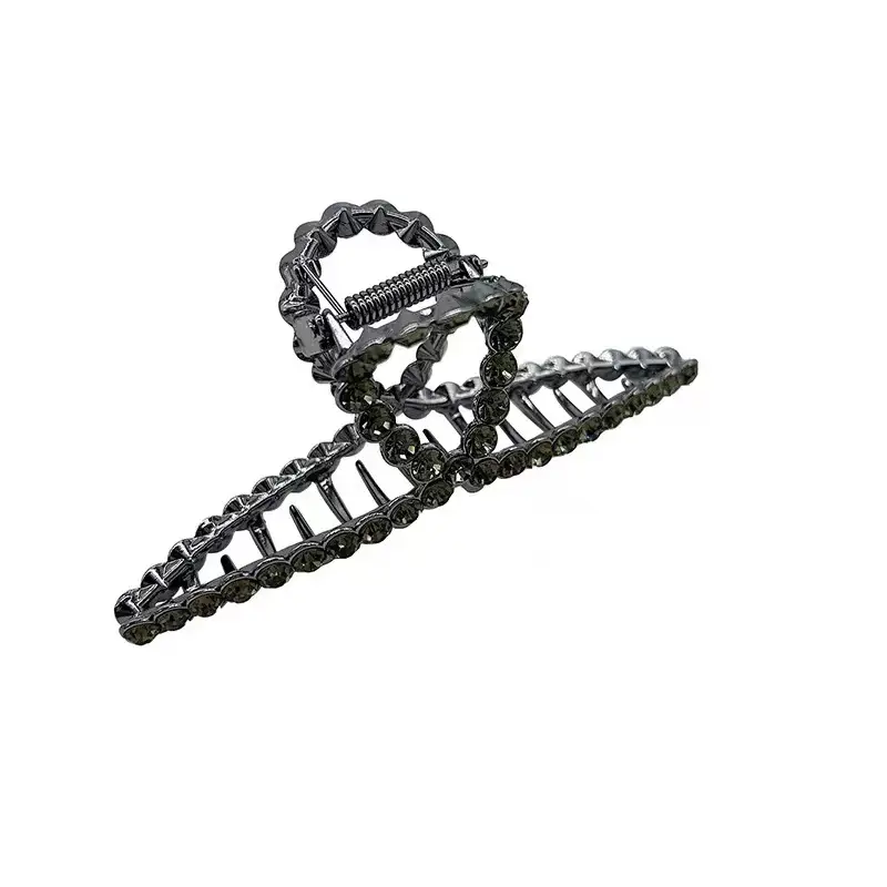 Korean Alloy Hair Clip with Big Grip Design