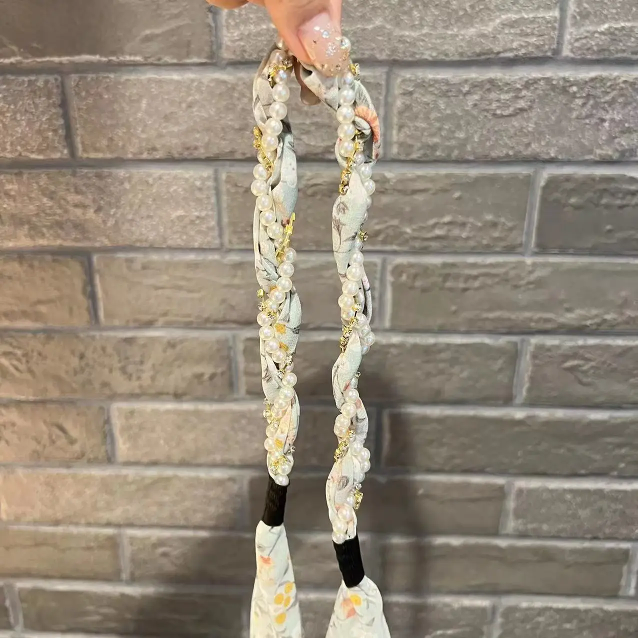 Summer Braided Yellow Hair Band for Women