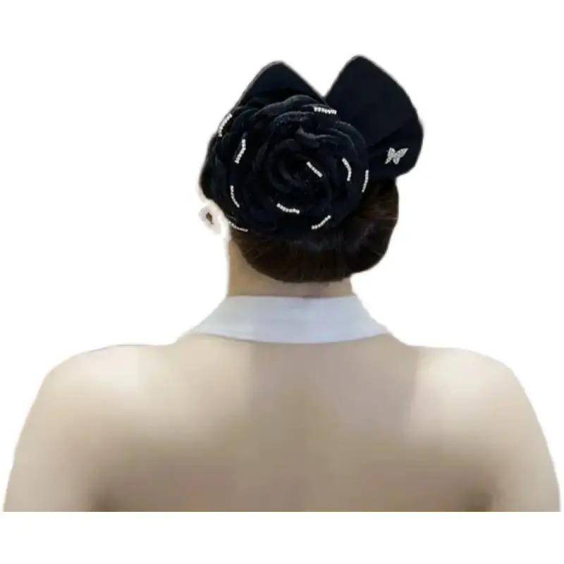 Soft Fabric Flower Hair Clip for Women - Image 9