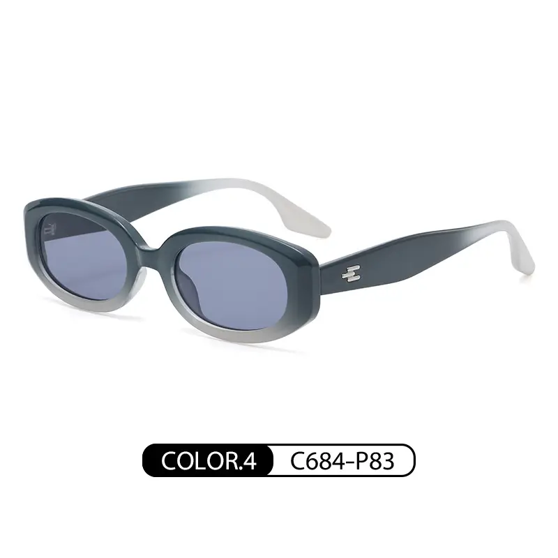 Women Anti-UV Sunglasses Green Frame Color3 - Image 2