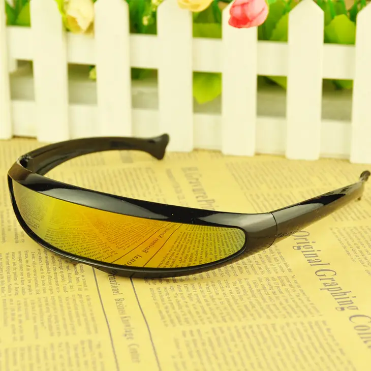 Red Frame Black Lens Sunglasses for Men - Image 25