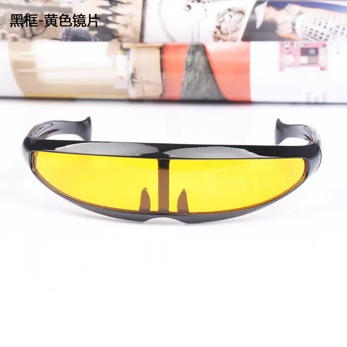 Red Frame Black Lens Sunglasses for Men - Image 26