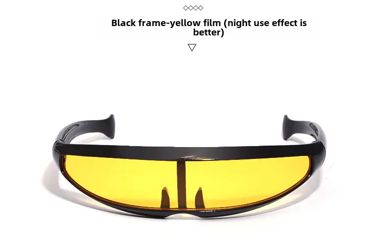 Red Frame Black Lens Sunglasses for Men - Image 12