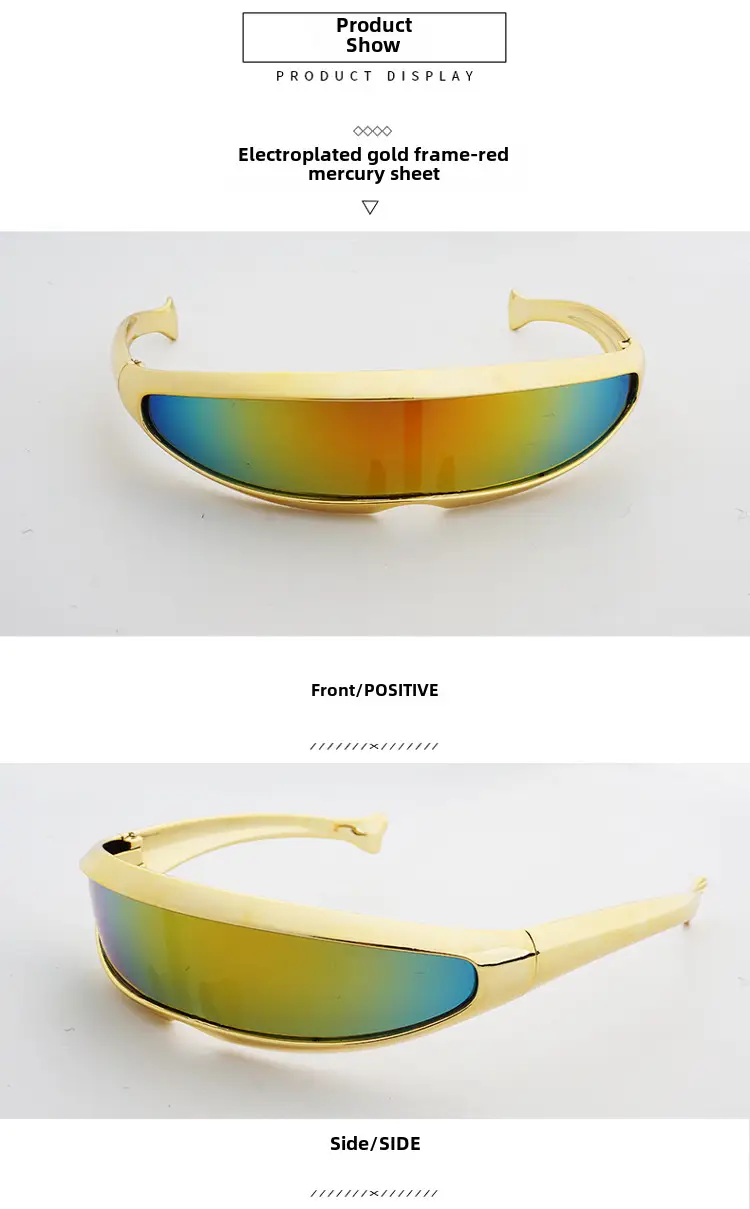Red Frame Black Lens Sunglasses for Men - Image 16