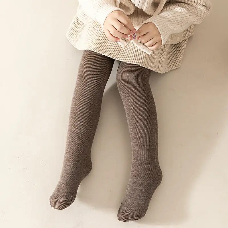 Girls Fleece Leggings Thick Warm Pantyhose Winter - Image 7