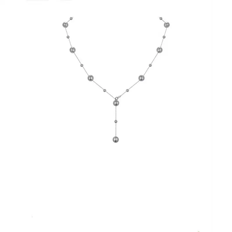 S925 Sterling Silver Starry Pearl Necklace for Women - Image 3