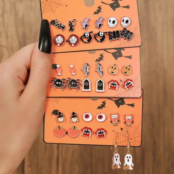 Korean Style Vintage Pearl Earrings Set — feature 1