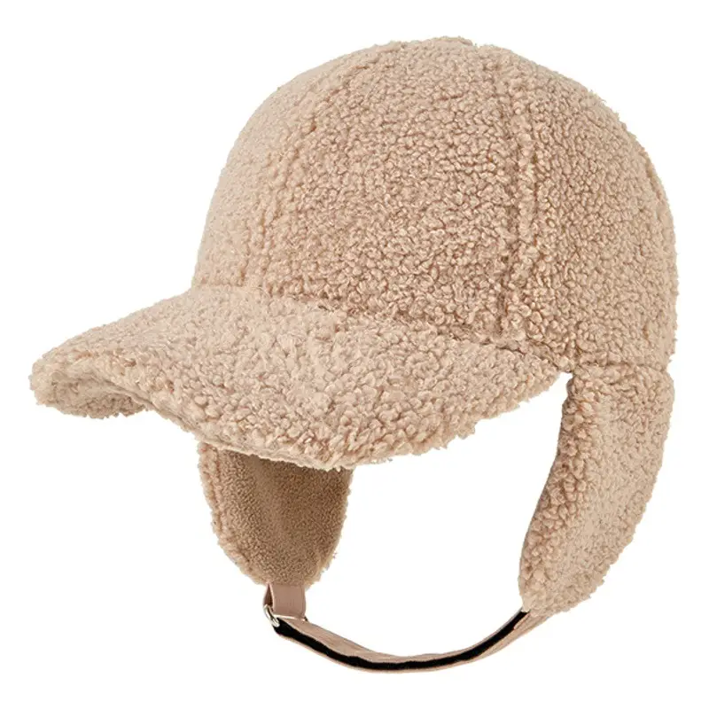 Winter Plush Duck Tine Cap for Men Women