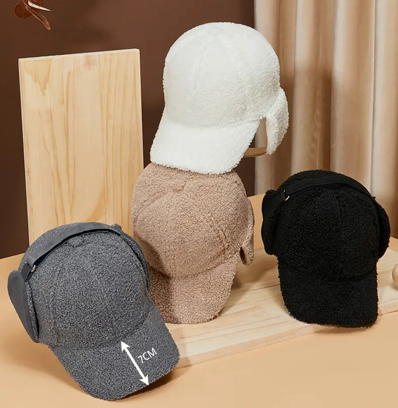 Winter Plush Duck Tine Cap for Men Women — feature 14