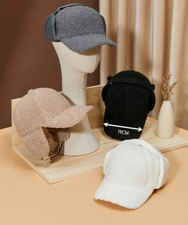 Winter Plush Duck Tine Cap for Men Women — feature 21