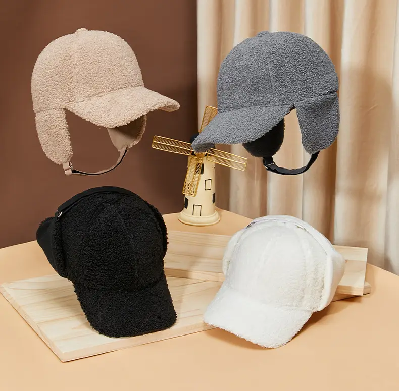 Winter Plush Duck Tine Cap for Men Women — feature 25