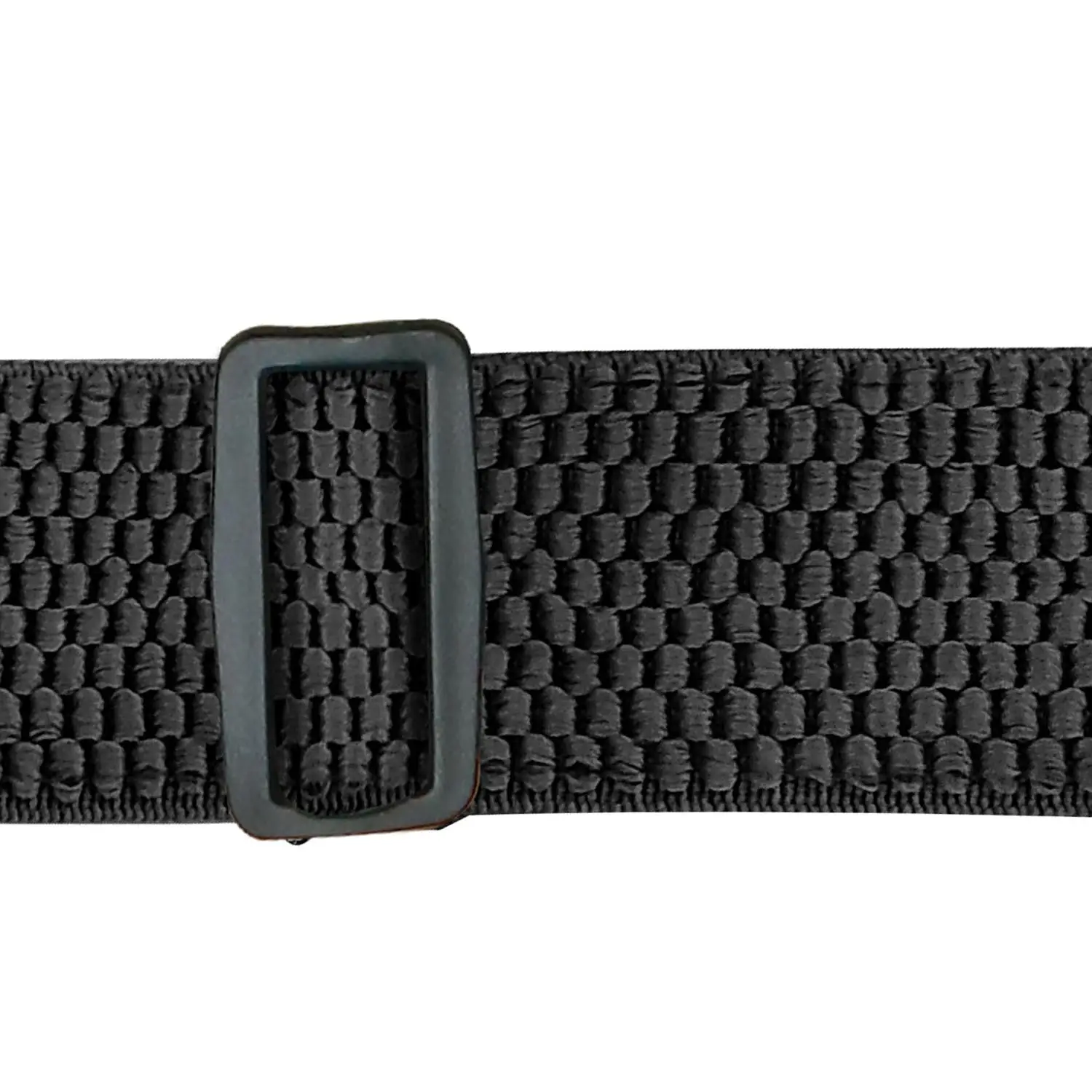 Black 4-Clip Elastic Suspenders 3.8cm Corn Pattern
