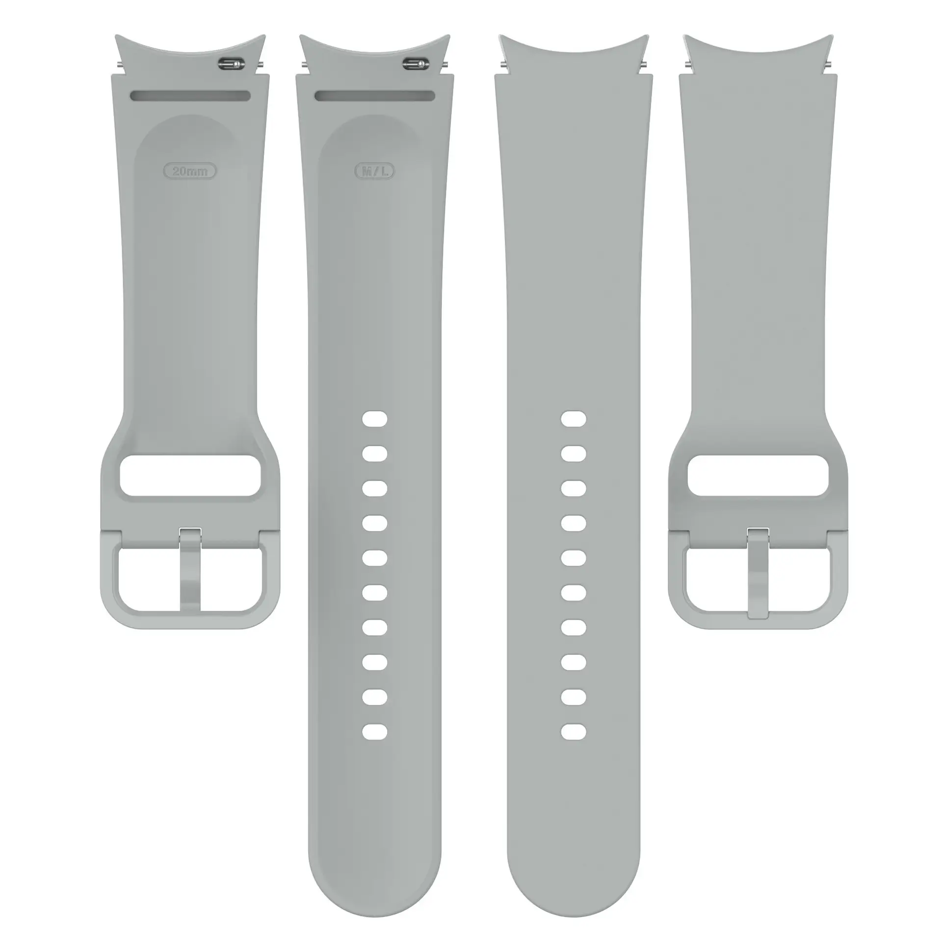 Silicone Strap Watch for Samsung Watch6/7 Pro