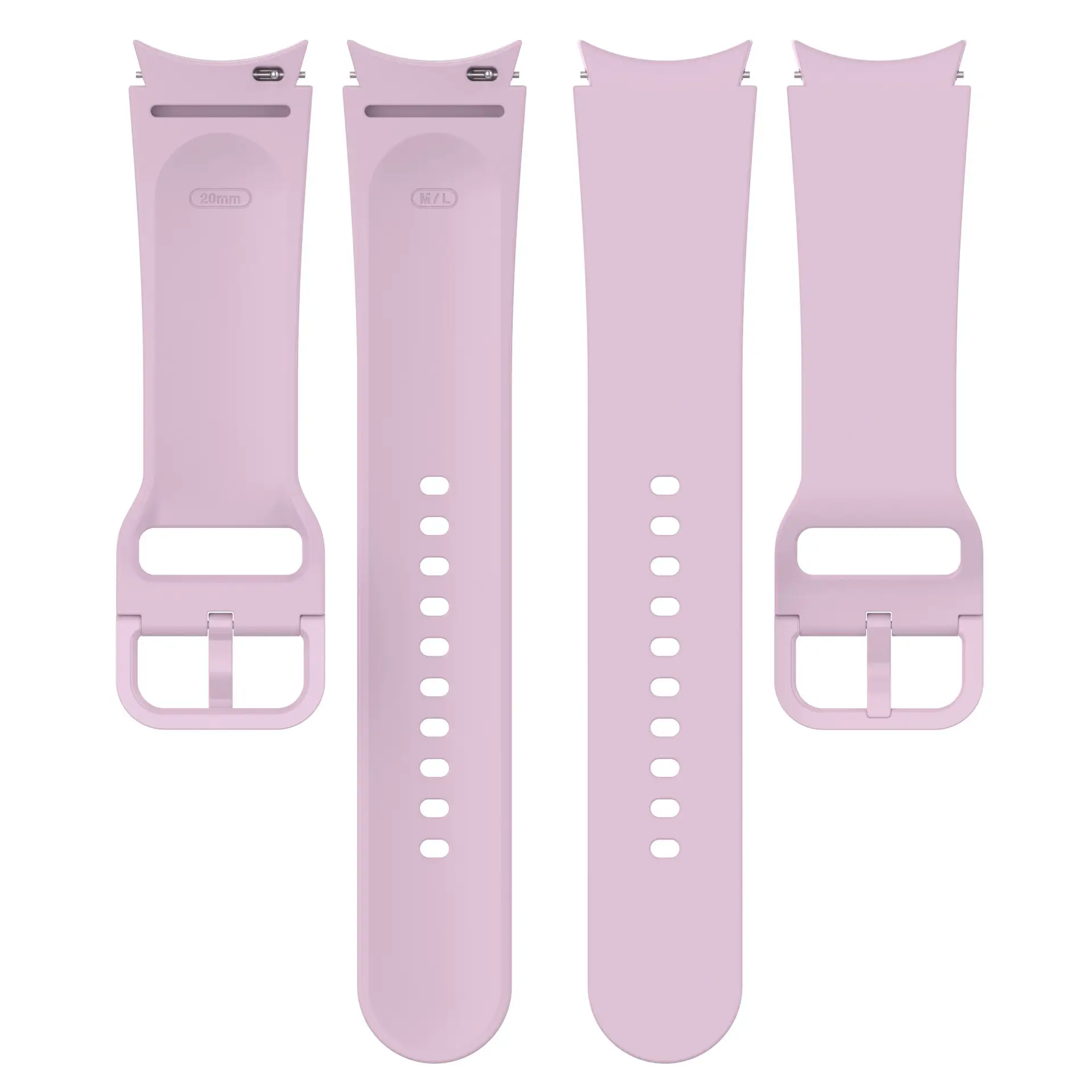 Silicone Strap Watch for Samsung Watch6/7 Pro