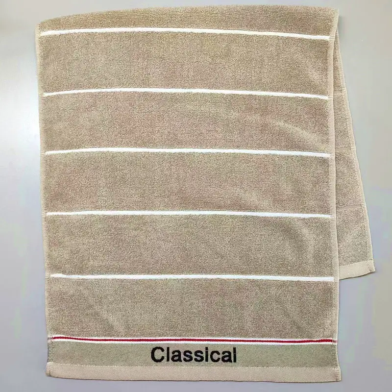Extra Long Bath Towel Dark Men's Water Absorbent Non-Shedding - Image 11