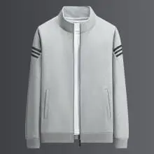 Men Black Fleece Casual Suit Plus Size Winter Sports