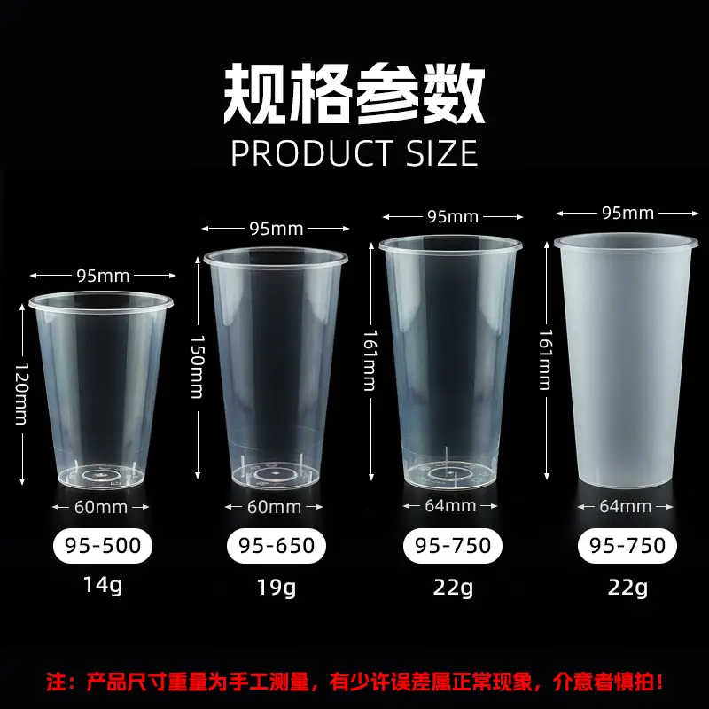 95cm Round Leak Proof Cup for 750ml Milk Tea - Image 3