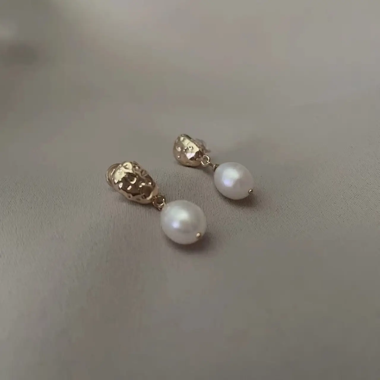 Natural Freshwater Pearl Earrings for Women