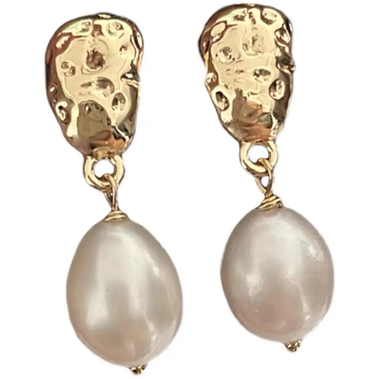 Natural Freshwater Pearl Earrings for Women