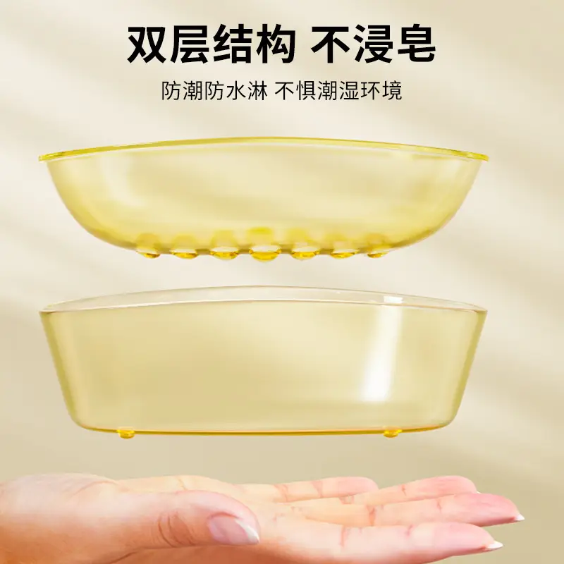 Double-layer Soap Box for Bathroom Storage - Image 5