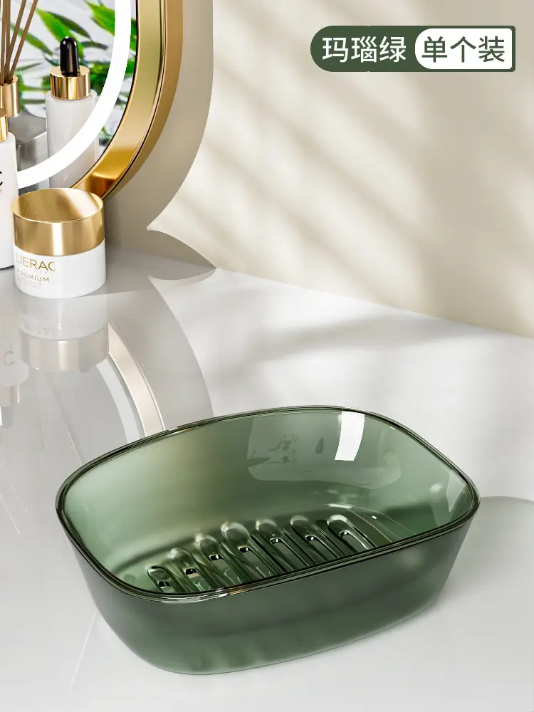 Double-layer Soap Box for Bathroom Storage - Image 2