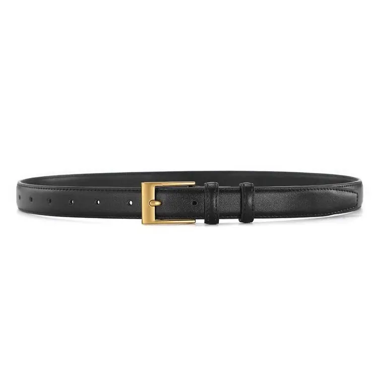 Black Genuine Leather Belt for Women 2022 New Style - Image 7