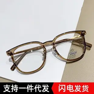Men's Silver Half Frame Myopia Glasses with Prescription Anti-Blue Light — feature 5