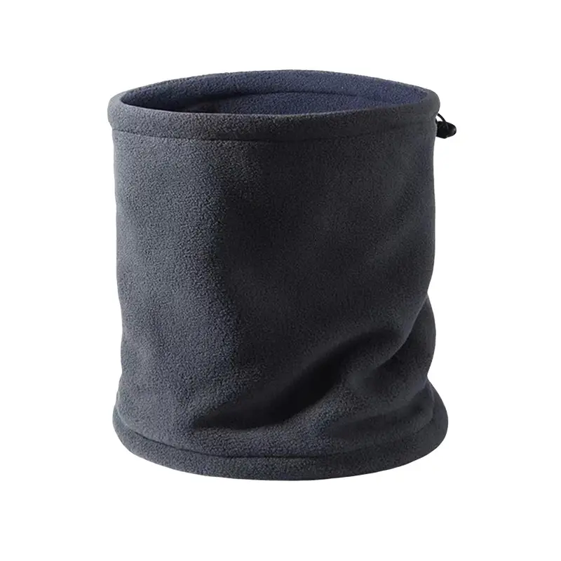 Men Winter Neck Scarf Warm Fleece Blue Adjustable - Image 6
