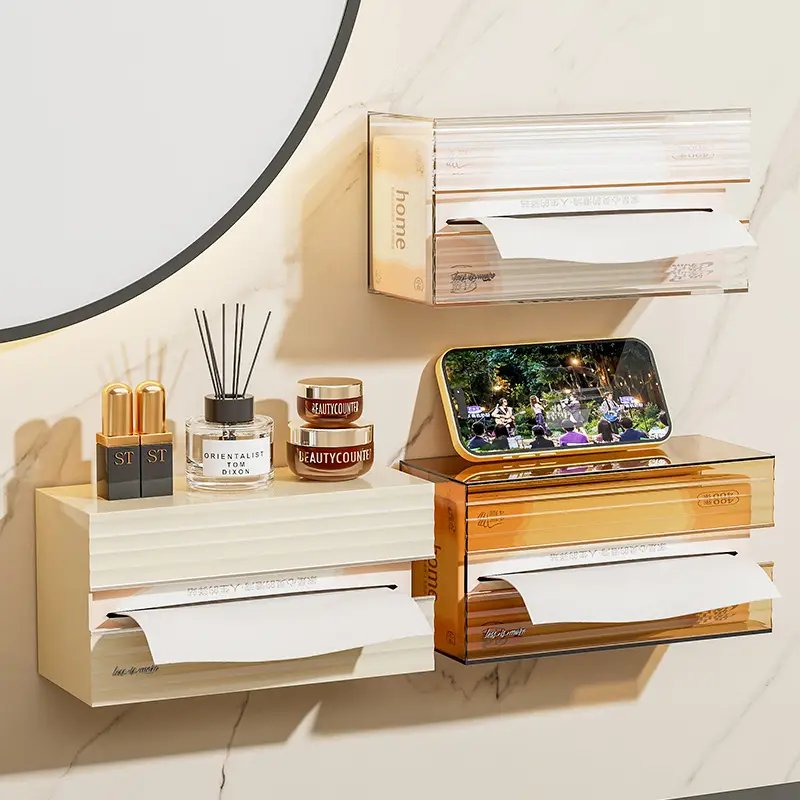 Luxury Checkered Tissue Box for Living Room & Bathroom - Image 4