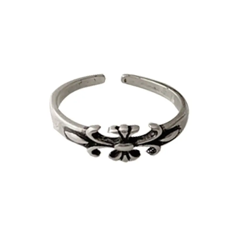 925 Silver Cross Design Ring for Women - Image 7