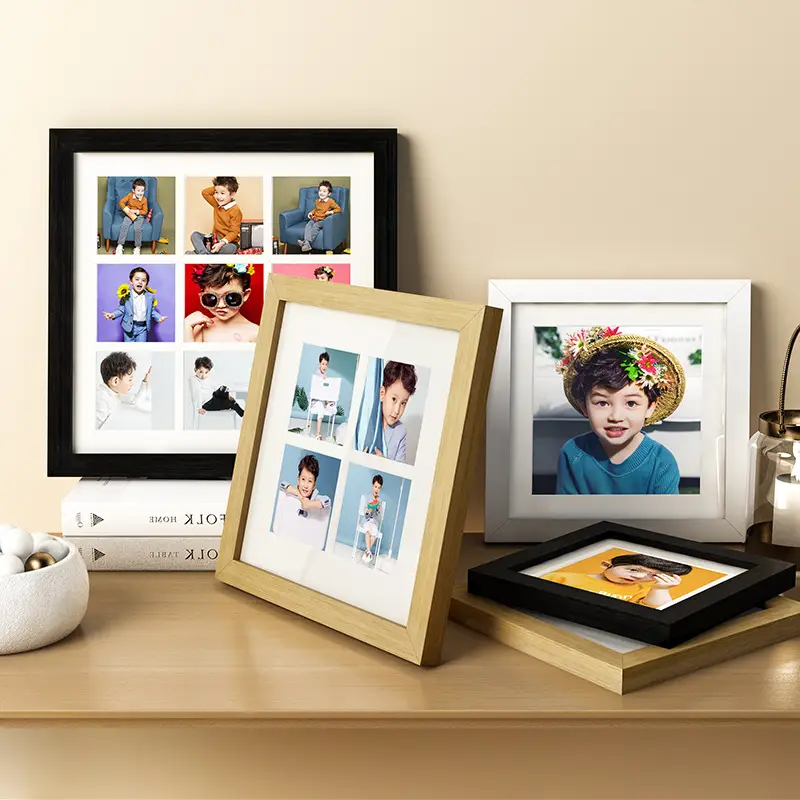 Children's 9-Square Grid Oil Painting Frames - Image 2