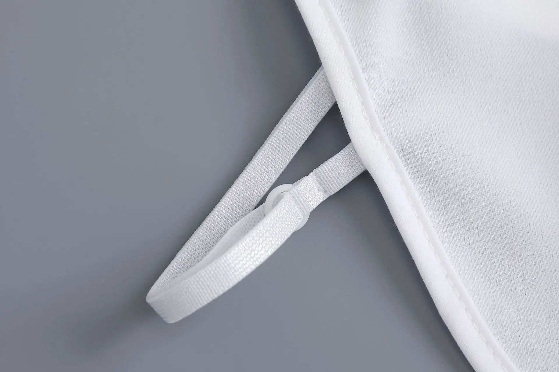 White Chiffon Fake Collar Shirt for Women — feature 14