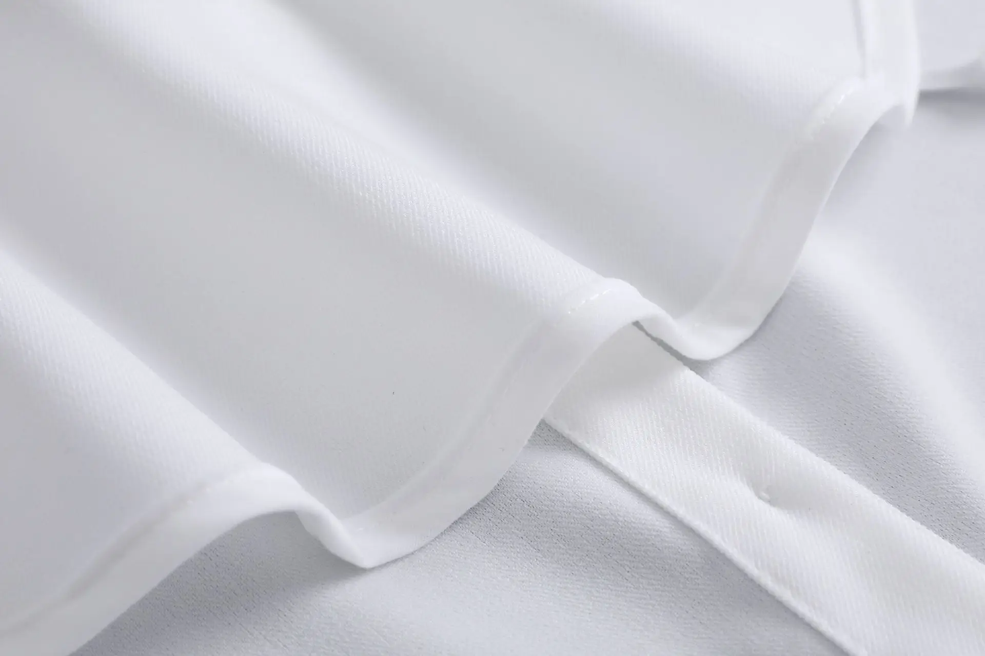White Chiffon Fake Collar Shirt for Women — feature 21