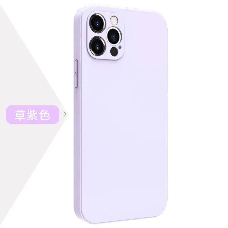 Apple 16 Mobile Phone Case Liquid Silicone Straight Edge 17P - Image 5
