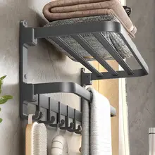 Modern Black Phone & Toilet Paper Holder — feature 2