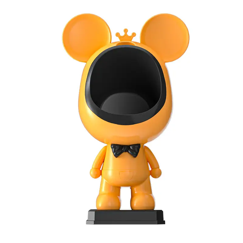 Blue Mouse Toilet with Base & Attachments