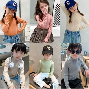Girls Fleece Half-Turtleneck Shirt with Long Sleeve Cap — feature 1