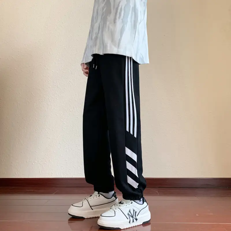 Men's Grey Sweatpants for Spring Autumn 13 Teenagers - Image 4